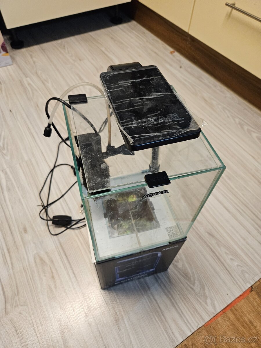 Akvárium 10L pro Betu nebo krevetky s příslušenstvím v záruc - 2
