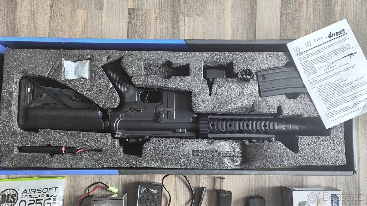 M4 RIS CQB CM 0.90 (elektrická) - 2