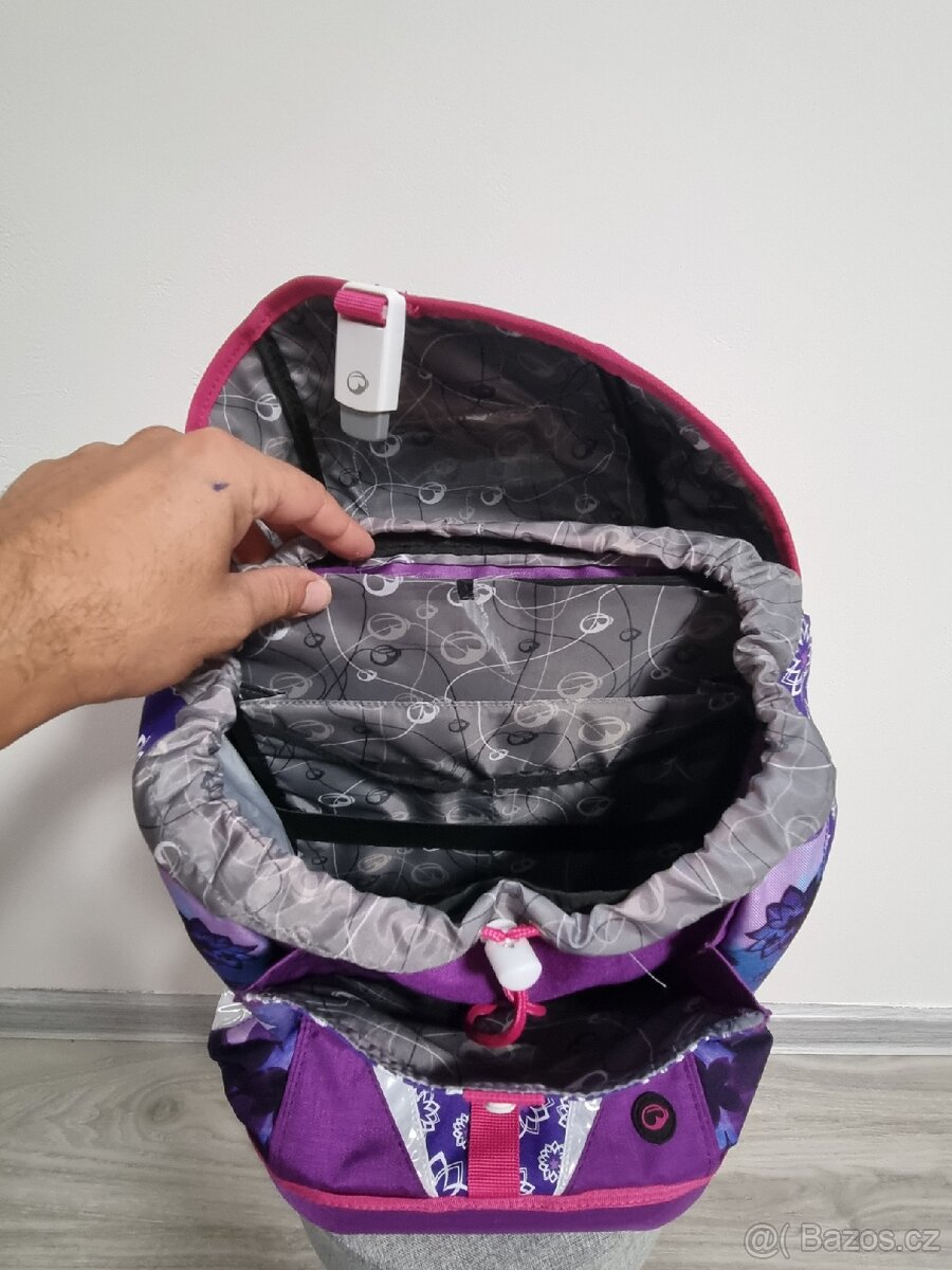 Aktovka Bagmaster POLO 6 A VIOLET/PINK - 2