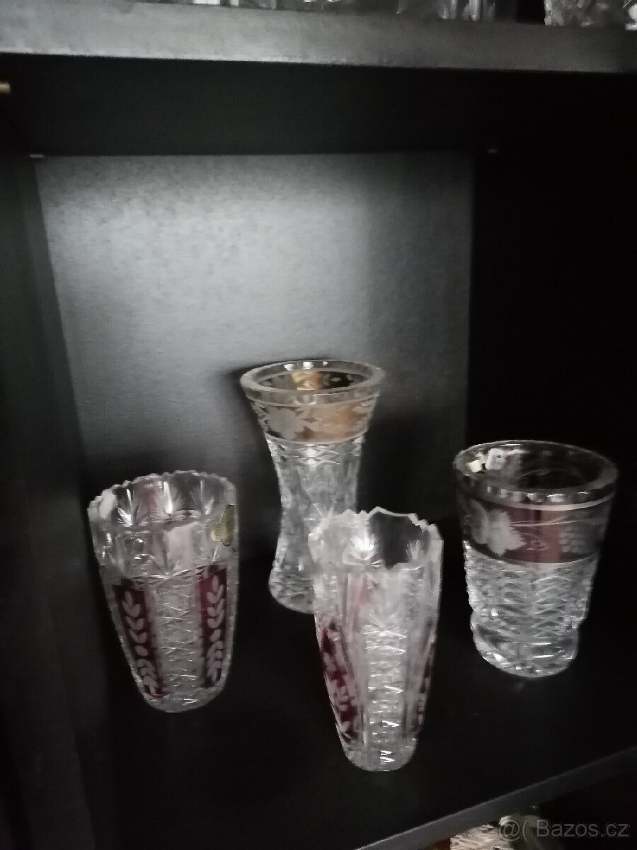 Broušené křišťálové sklo - 2