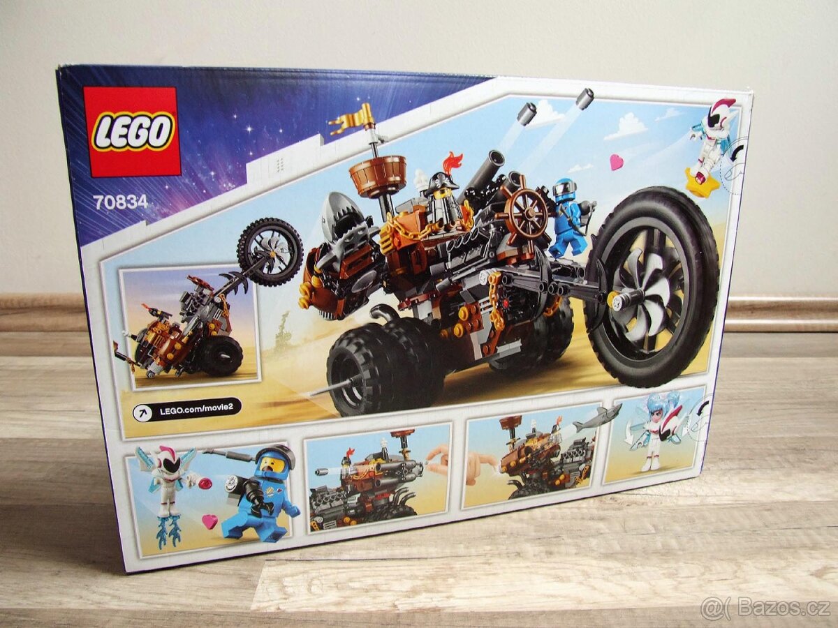 LEGO Movie 70834 - Ocelákova motorová tříkolka - 2