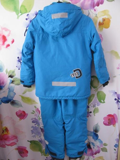 Rostoucí lyžařský set Didriksons Skare Corn Blue vel.128 - 2