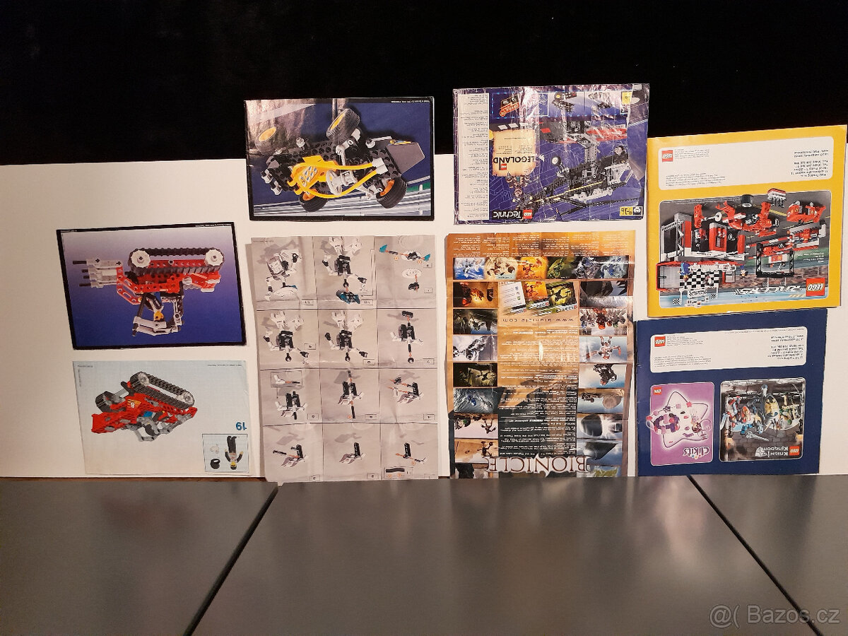 Plánky/návody, katalogy a plakáty LEGO - 2