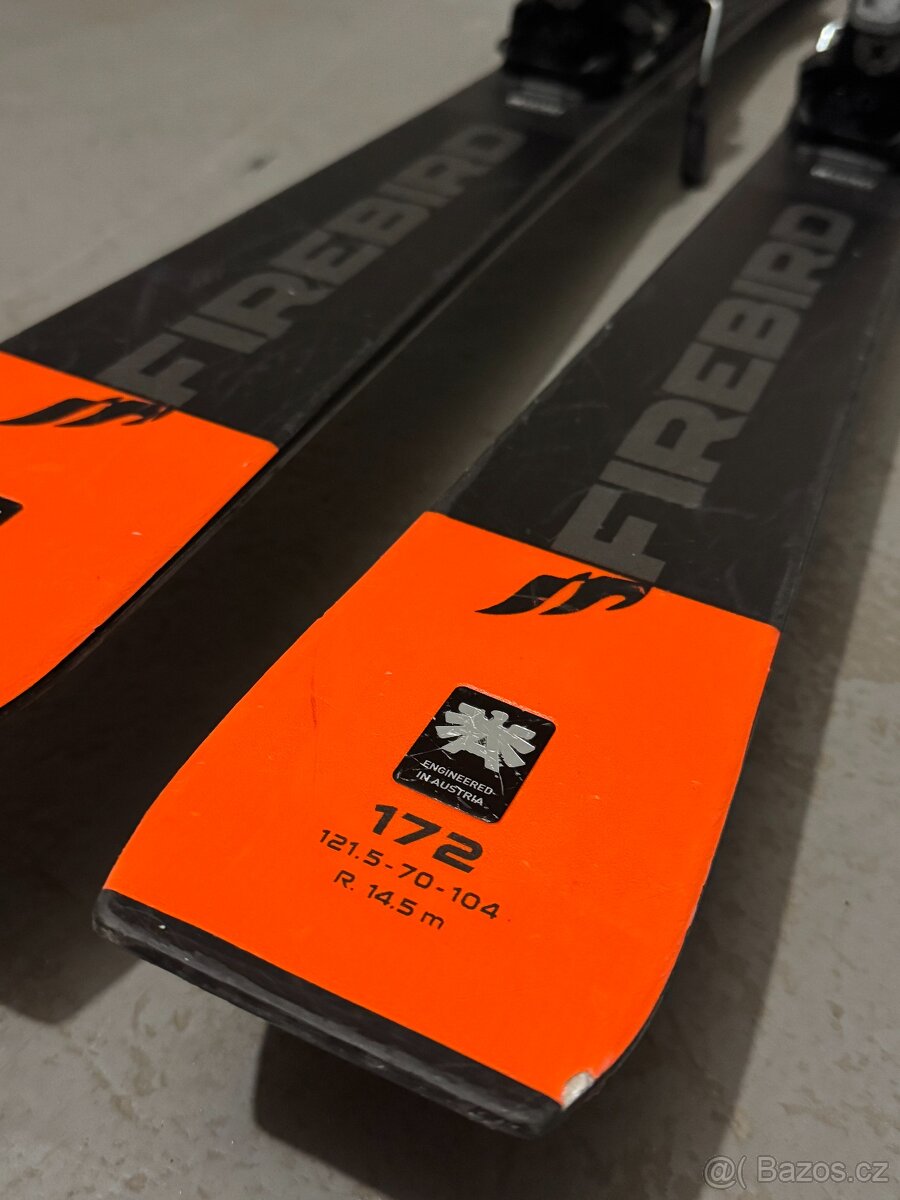 lyže Blizzard Firebird Compettion 172cm (P.C. 21 000,- CZK) - 2