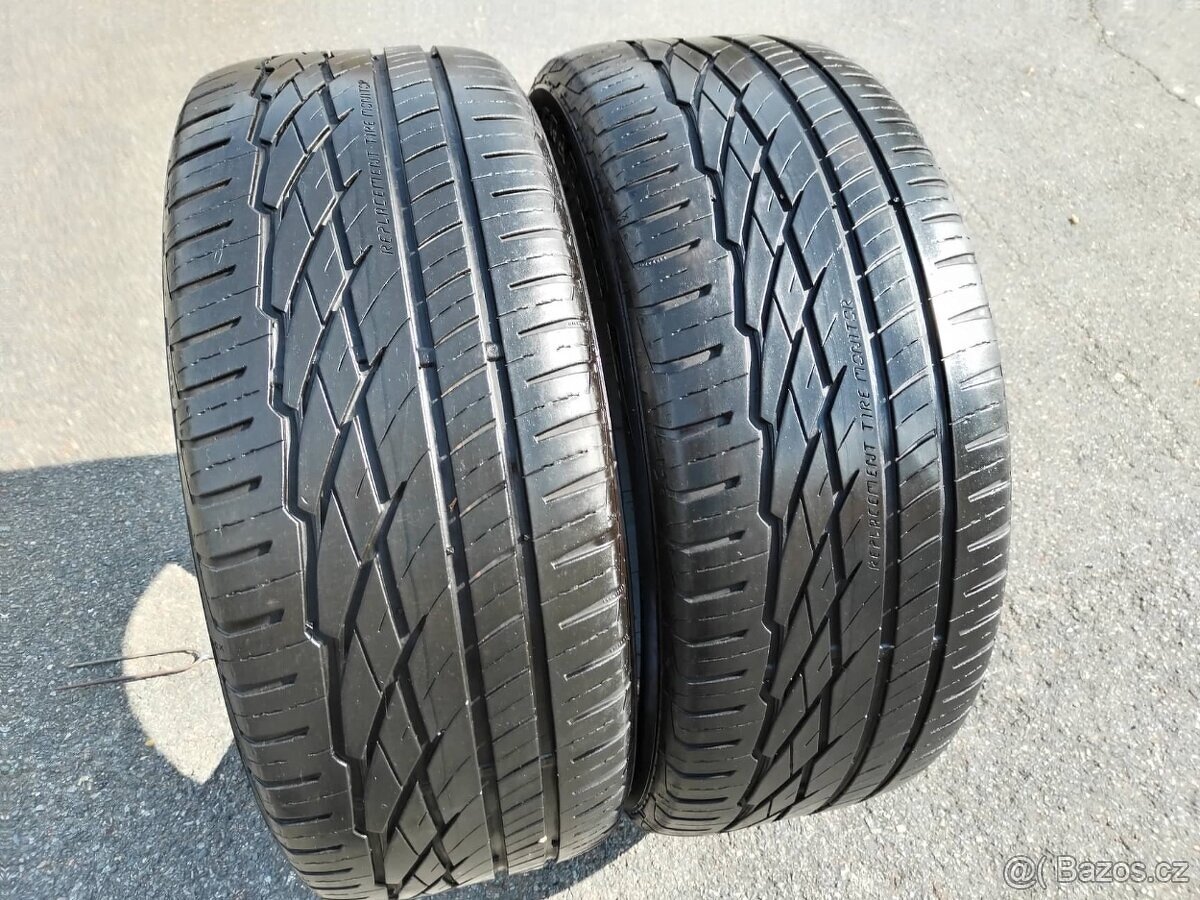 2x Letní General Grabber GT 235/55 R18 - 2