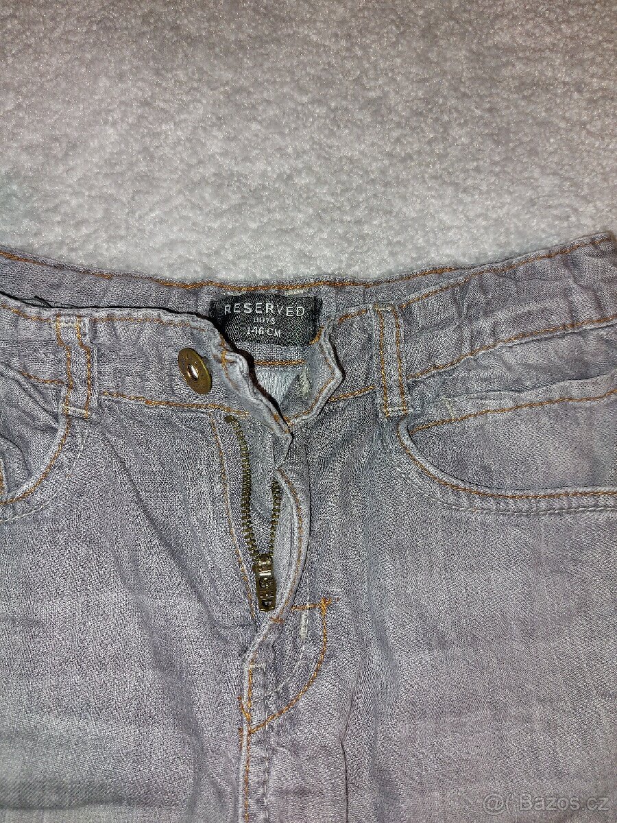 Zateplené džíny Reserved vel. 146 - 2
