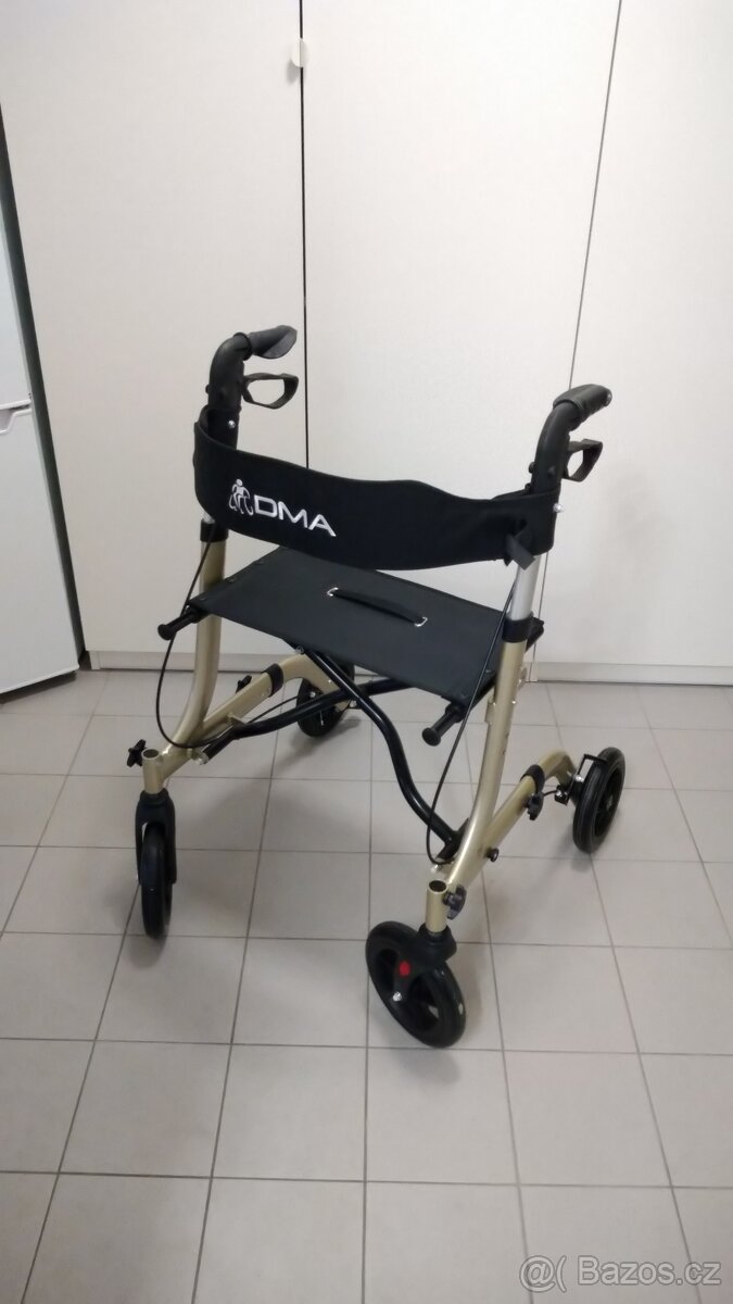 Chodítko pro seniory DMA, zánovní, jak nové - 2