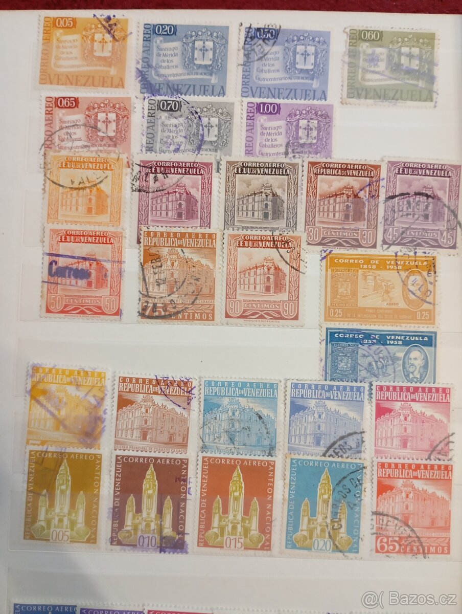 Známky Jižni Amerika. - 2