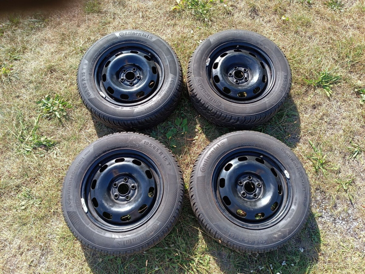 Kompletní zimní kola 15" + letní zdarma - 2