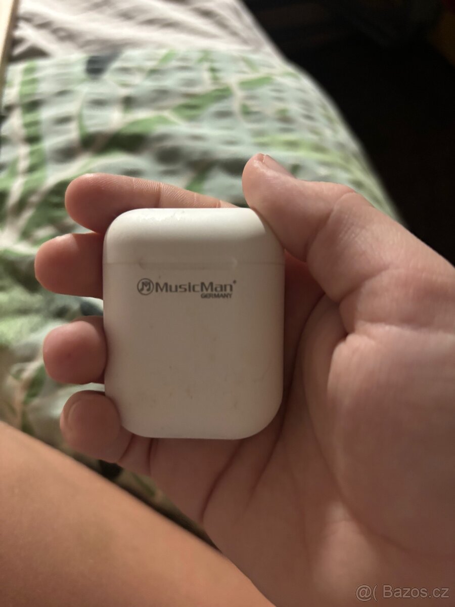 Bezdrátová sluchátka music man - 2