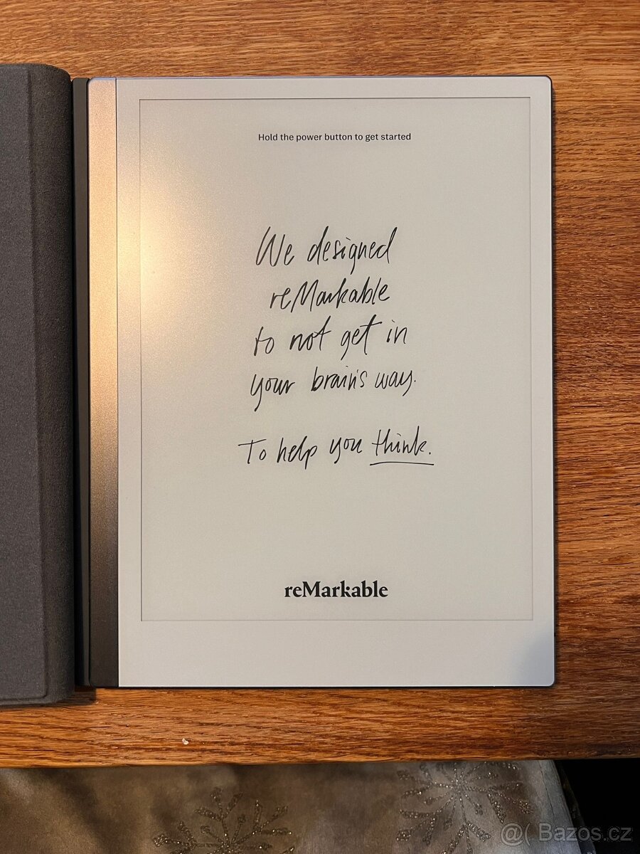 reMarkable 2 + Marker + Book Folio obal – kompletní set - 2