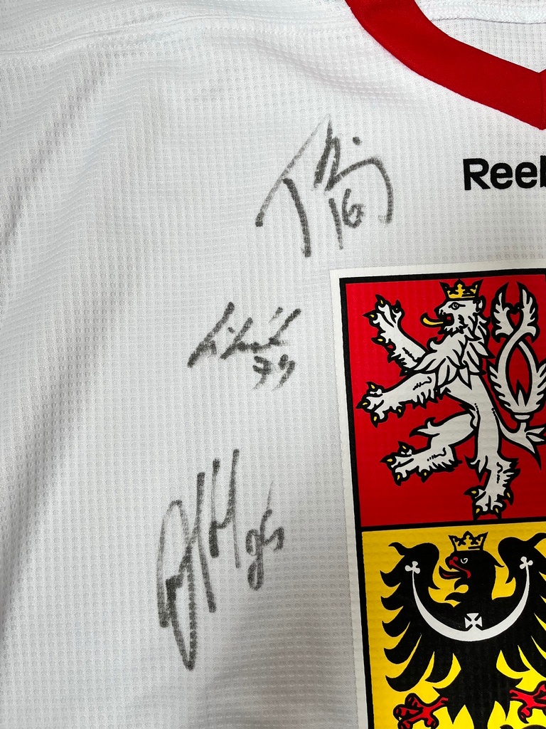 Podepsaný hokejový dres hráčů ČR z MS 2015 - 2