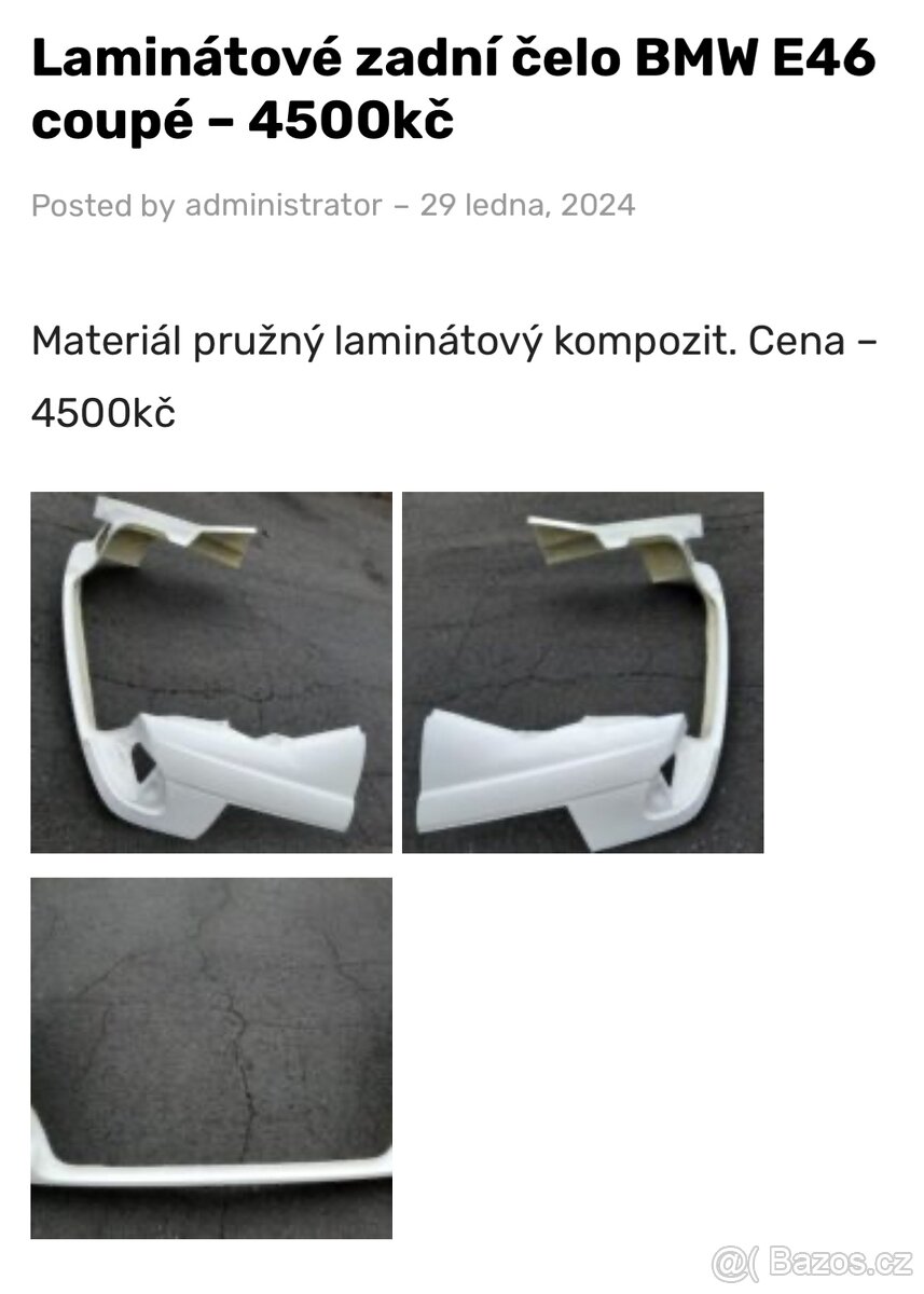 Body kit e46 coupe - 2