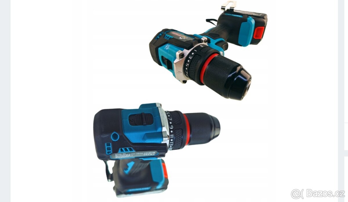 Sada aku šroubováku a brusky 2x18V - 2