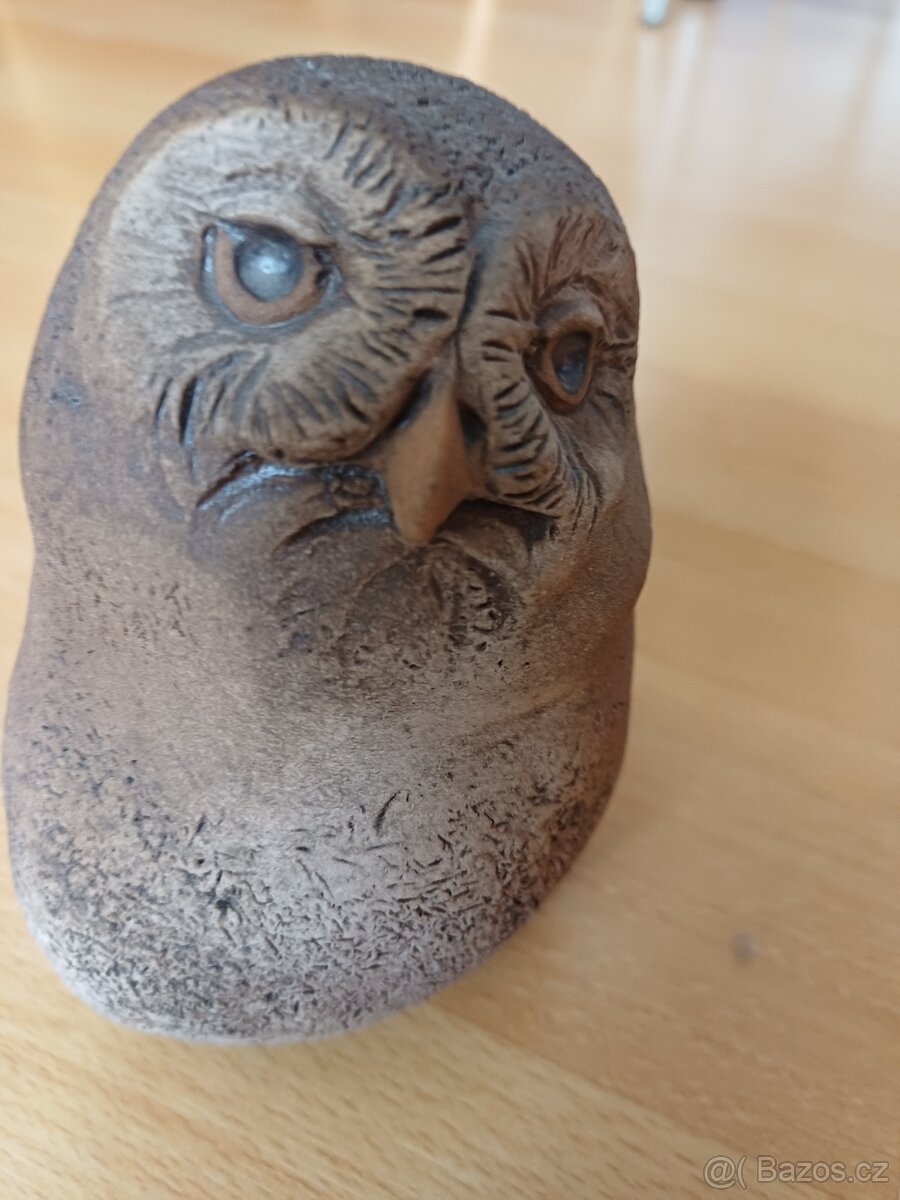 Figurka keramický ptáček - 2