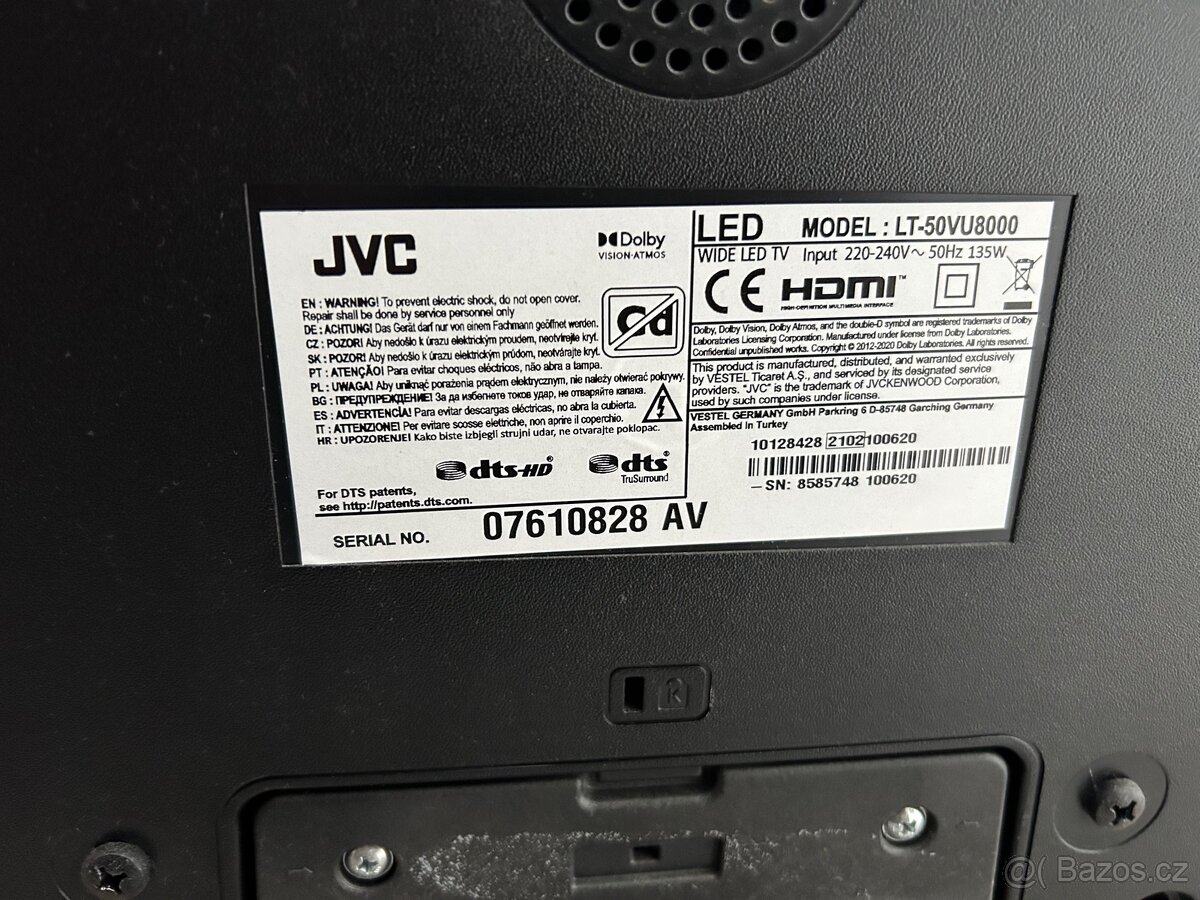 Smart TV JVC 50” - 2