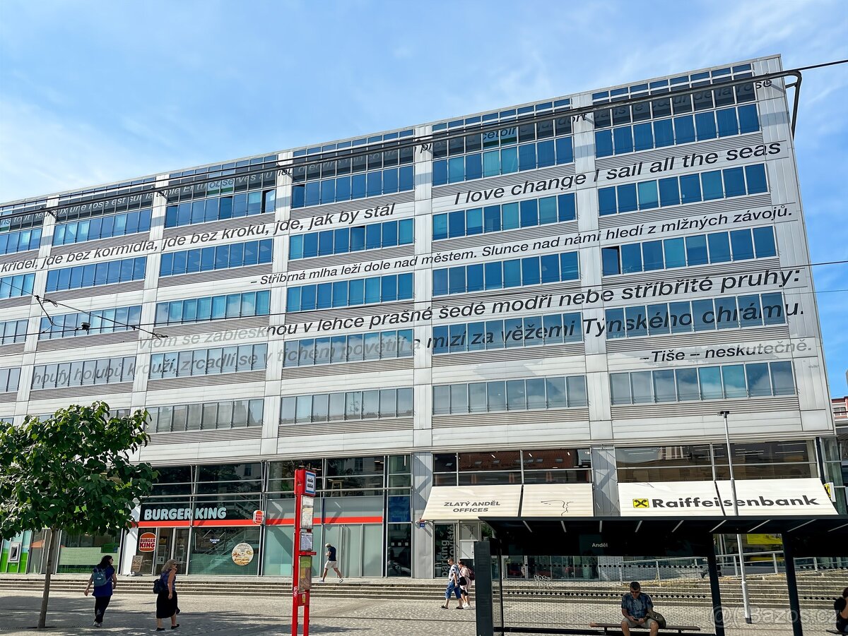 Pronájem kanceláře, 120 m² - Praha - Smíchov - 2