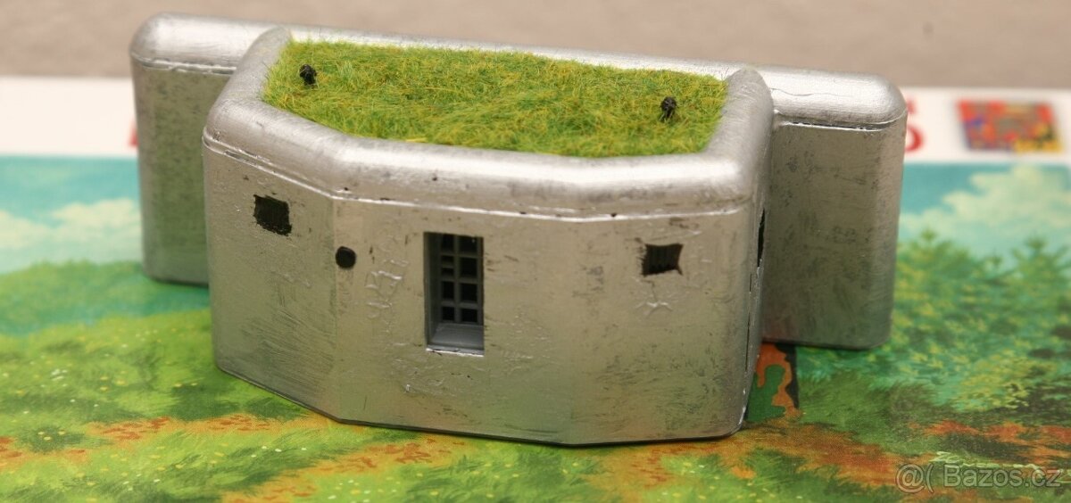 Čs. pohraniční opevnění - modelová železnice H0 (1:87) - 2