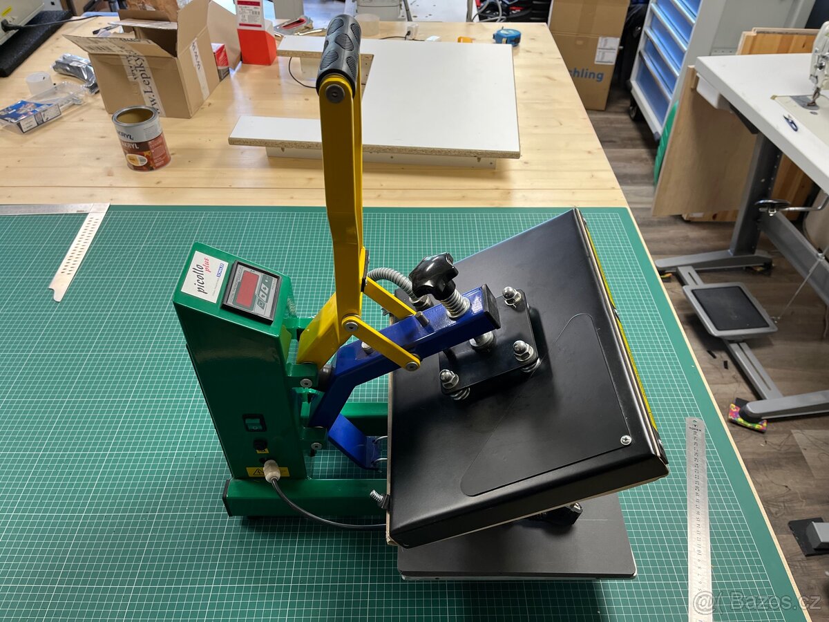 Termotransferový lis schulze 28x38 cm - 2