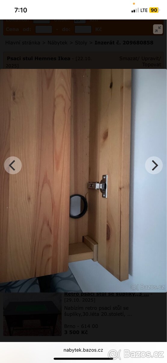 Stůl Hemnes IKEA - 2