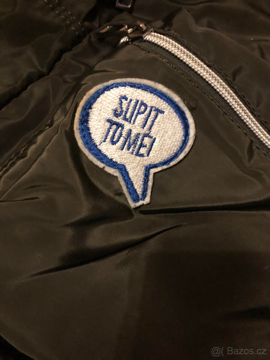 Módní khaki batoh s nášivkami - 2