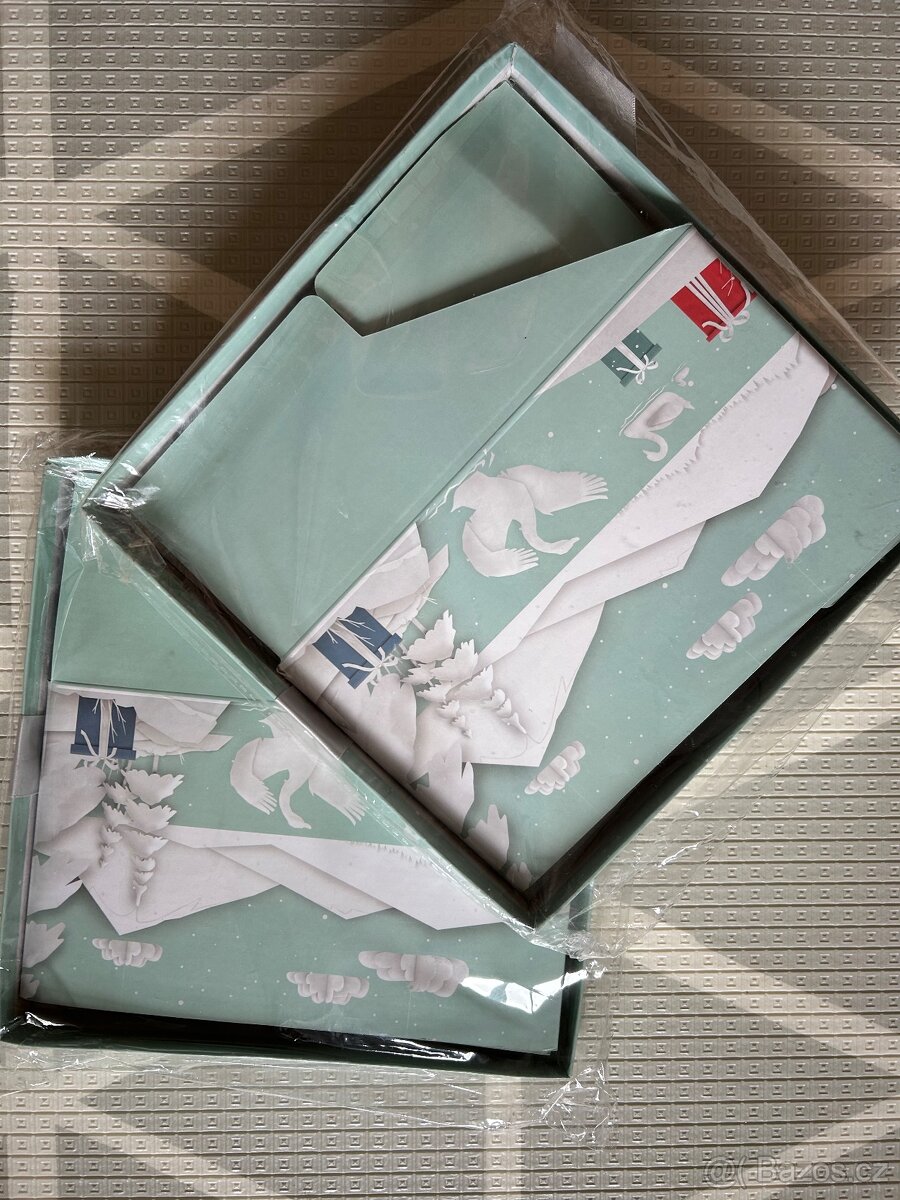 Vánoční krabice na dárky 2ks - 2