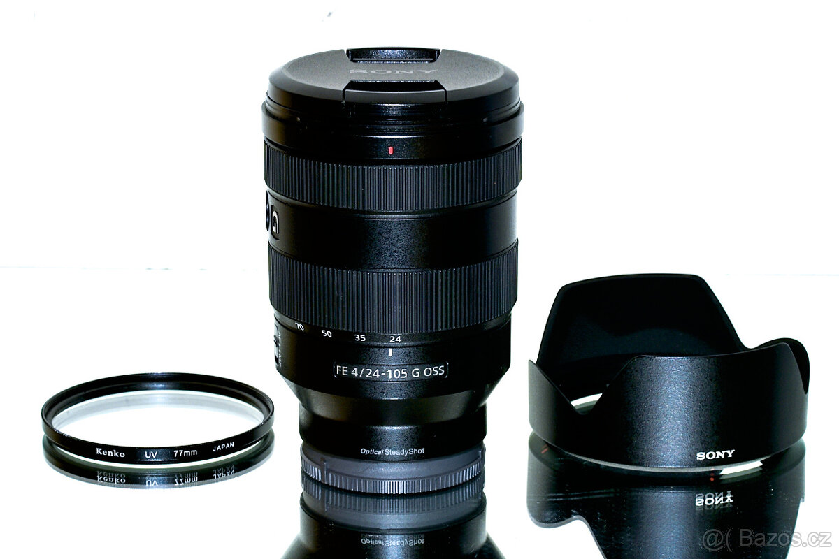 Sony FE 24-105 mm f/4 G OSS + UV filtr Hoya TOP STAV - 2