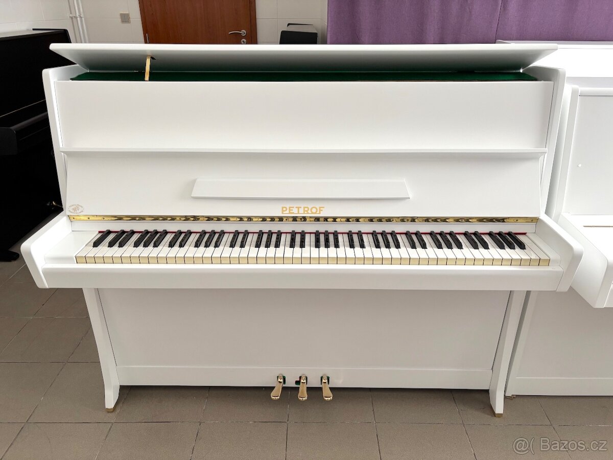 Klavír české bílé piano Petrof 006PB - 2