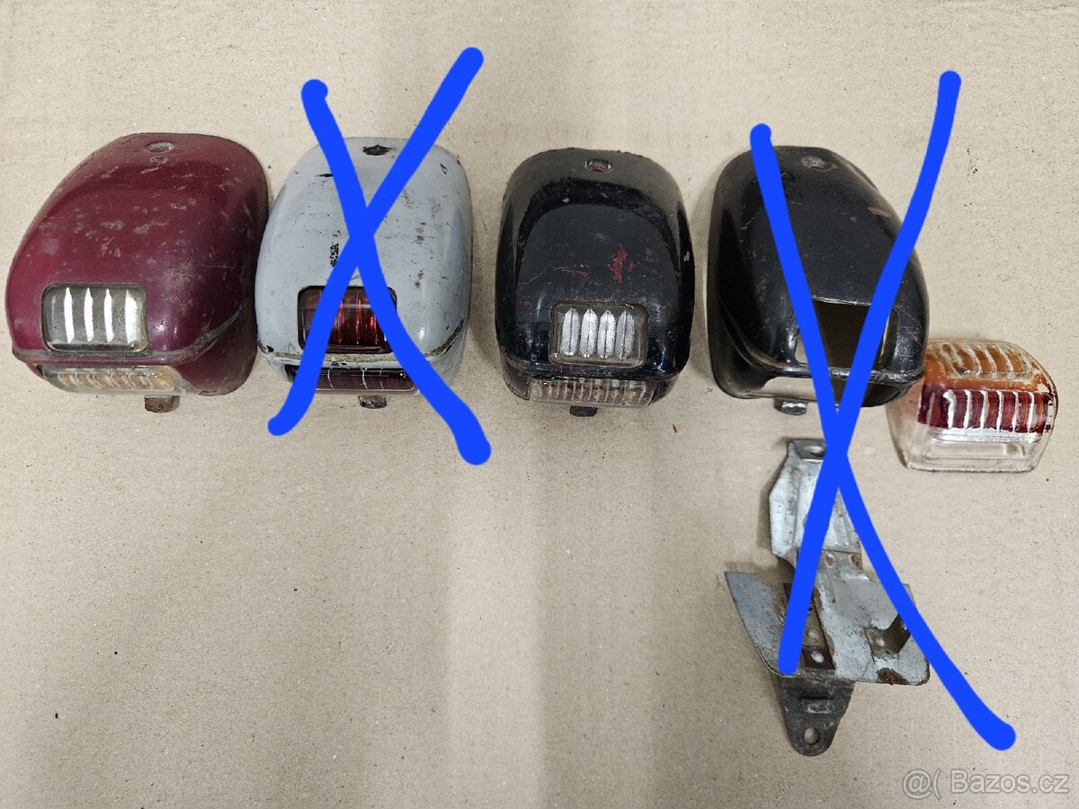 Zadní světlo Jawa - 2