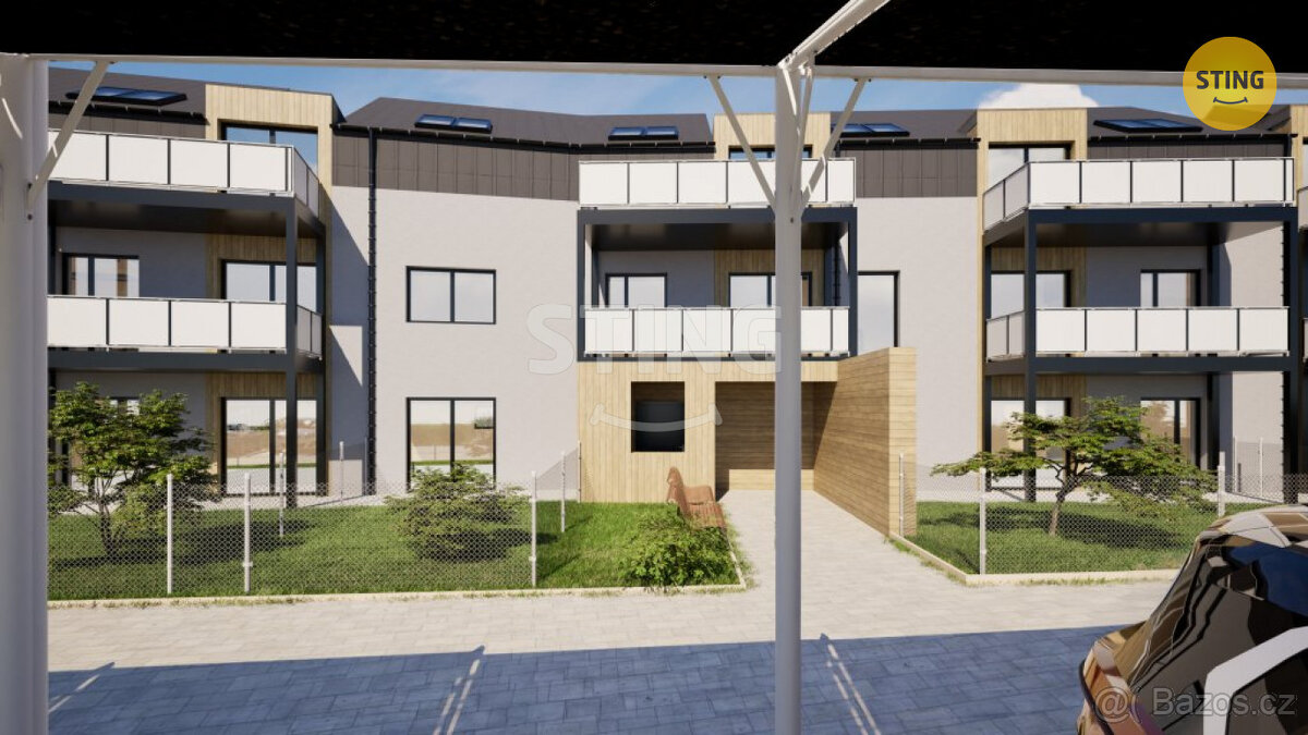 Bydlení v zahradě - projekt nové byty "OASA" Malé Ho, 1341 - 2