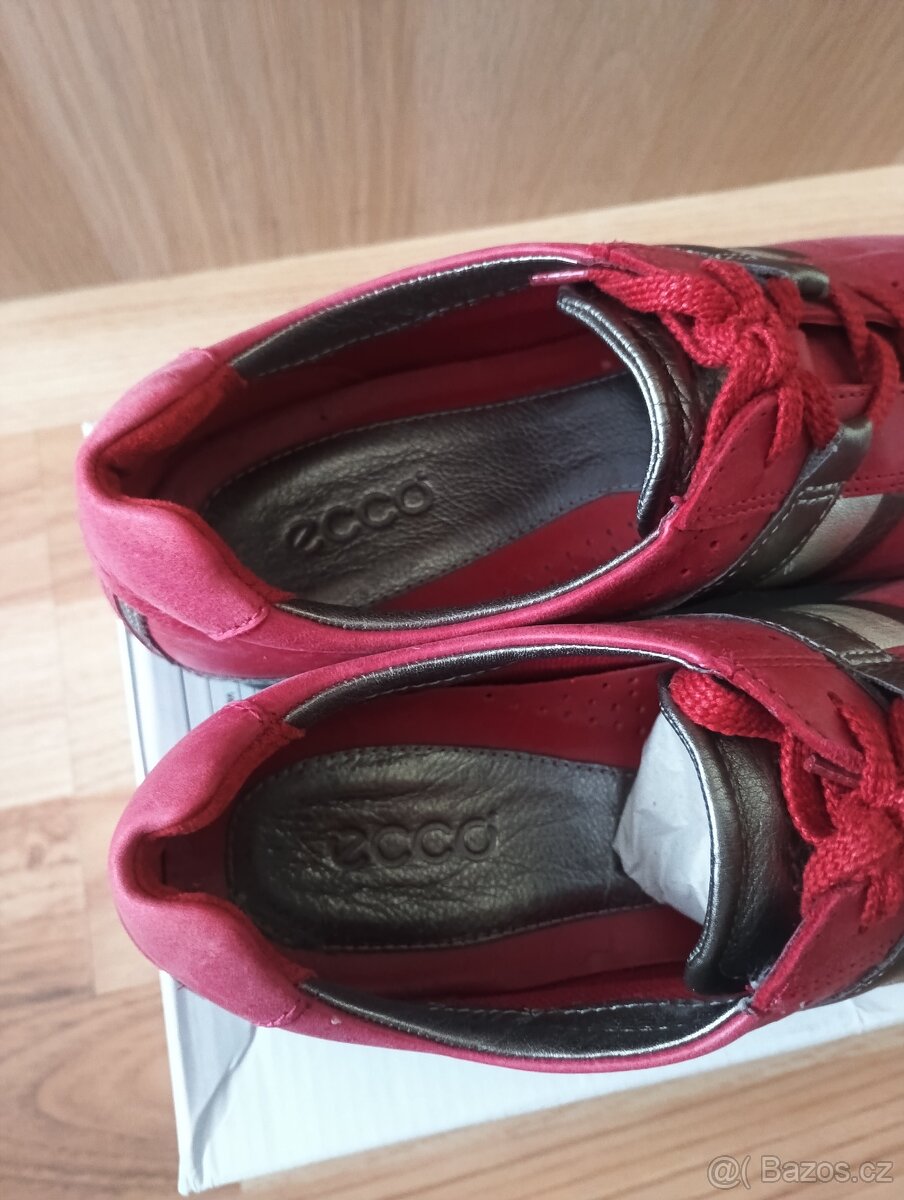 Dámské kožené boty ECCO- nenošené, vel. 38 - 2