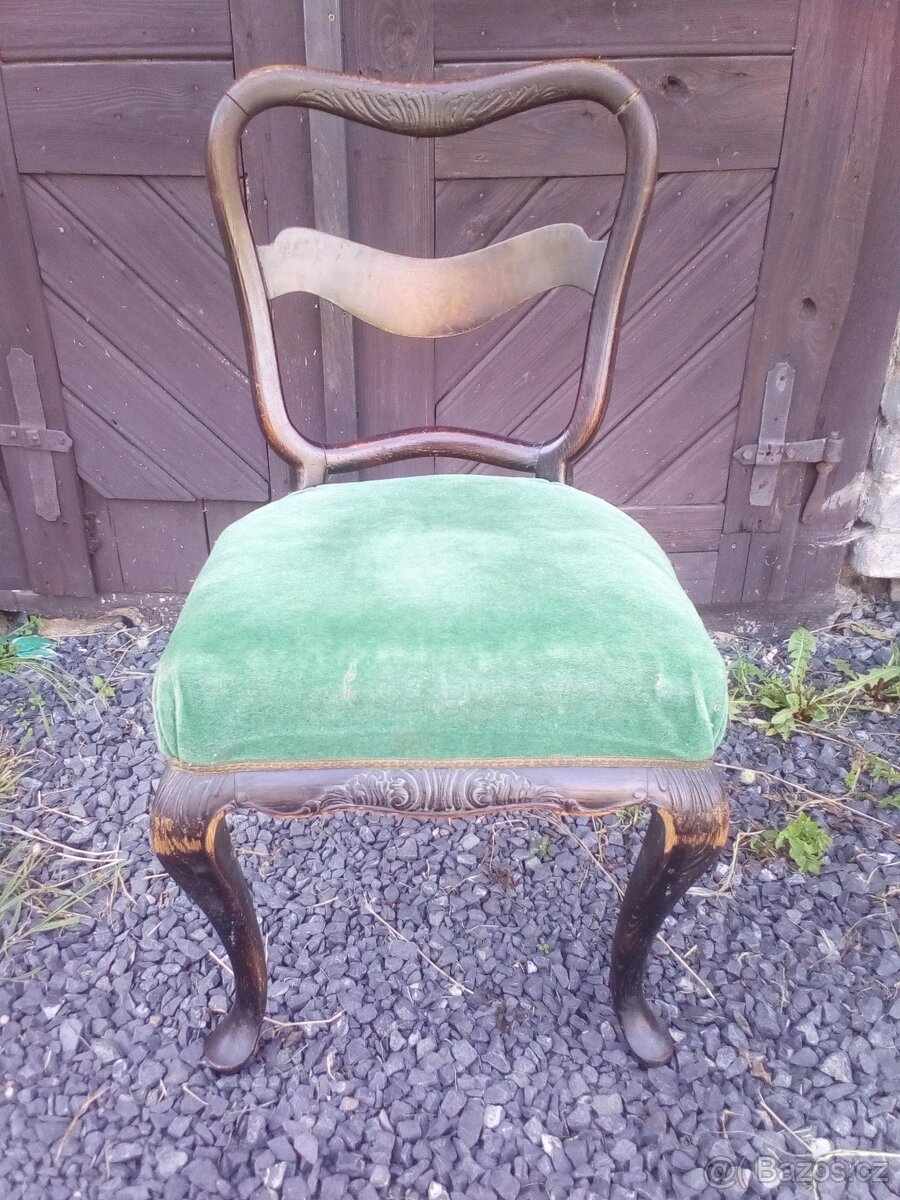 starožitné židle k repasy 4x - 2