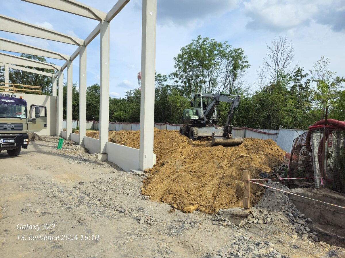 Minibagr kolový libra - 2