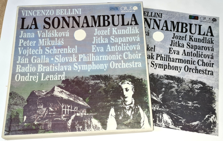 La Sonnambula 1988 NM, VYPRANÉ Vinyl (Box Set 3LP + příloha) - 2
