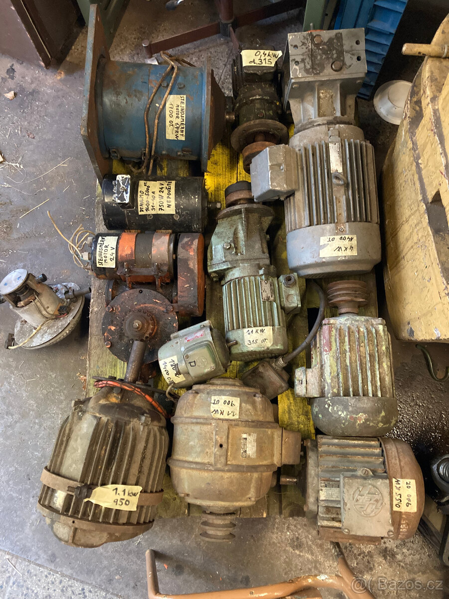 Prodám tyto elektromotory - 2