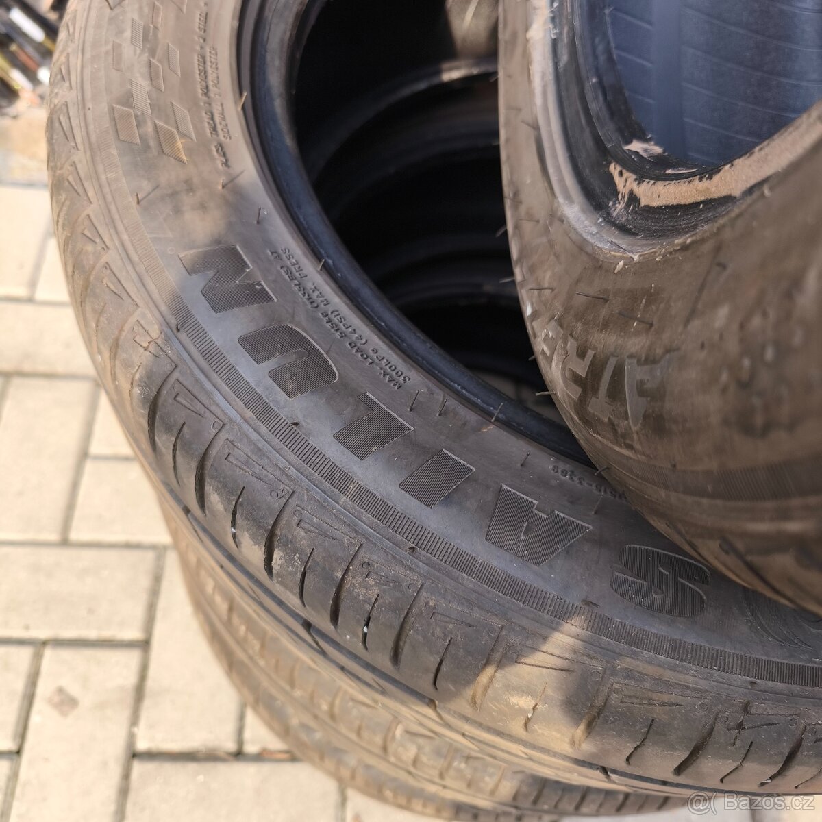 4x letní pneu 195/55/r15 - 2