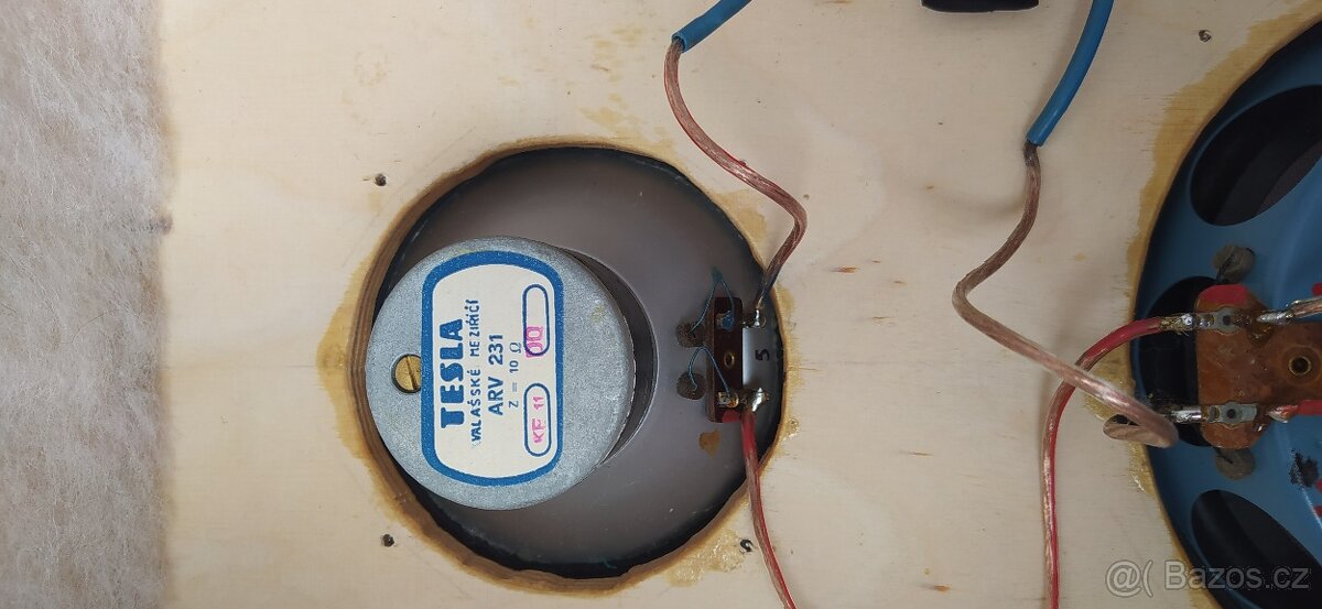 Reprosoustavy Tesla arv 231 arn 568 Rezervace - 2