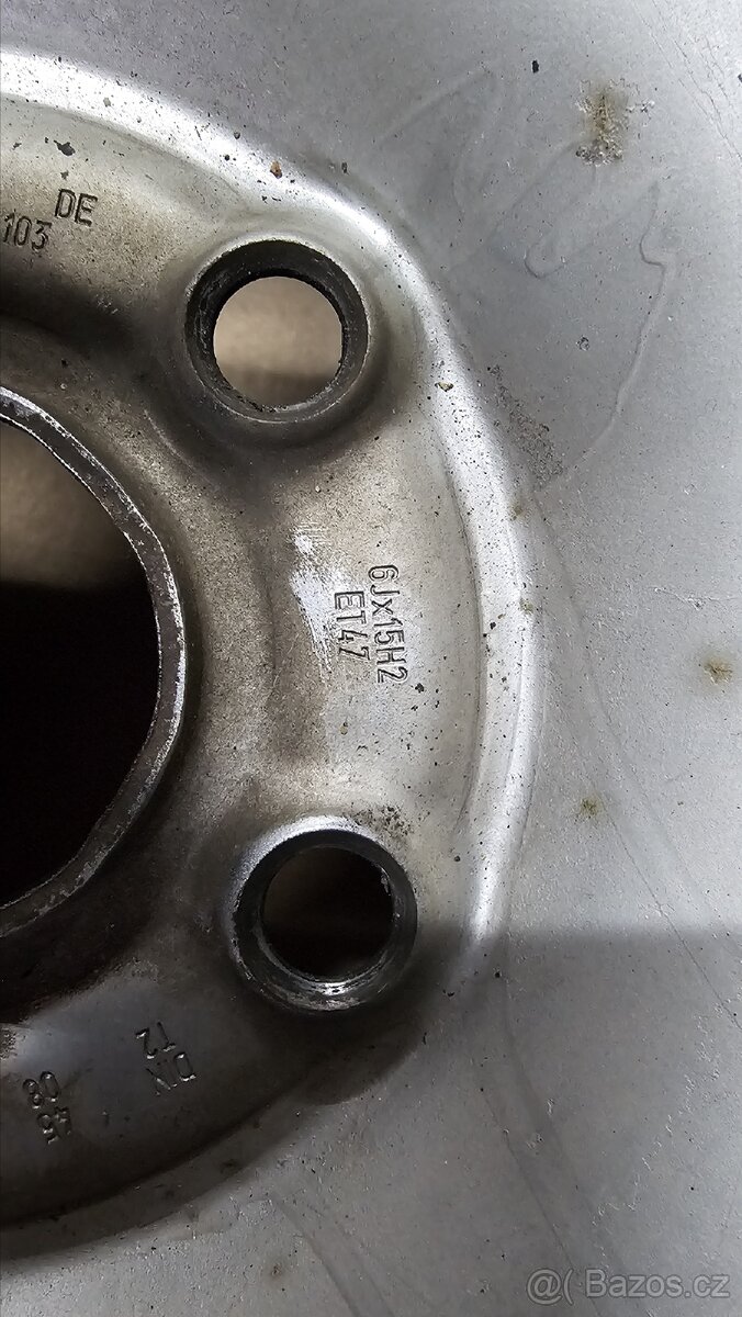 Plecháče 5x112 R15 6J rt 47 - 2