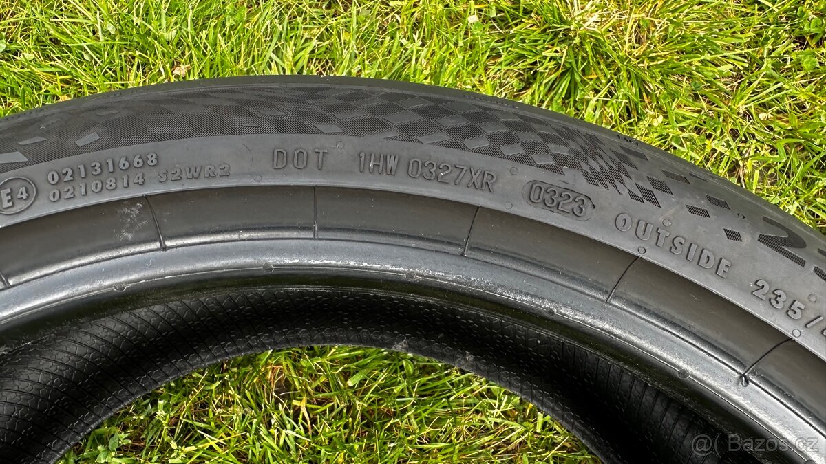 2x Continental SportContact 7 235/40/19 96Y - 2