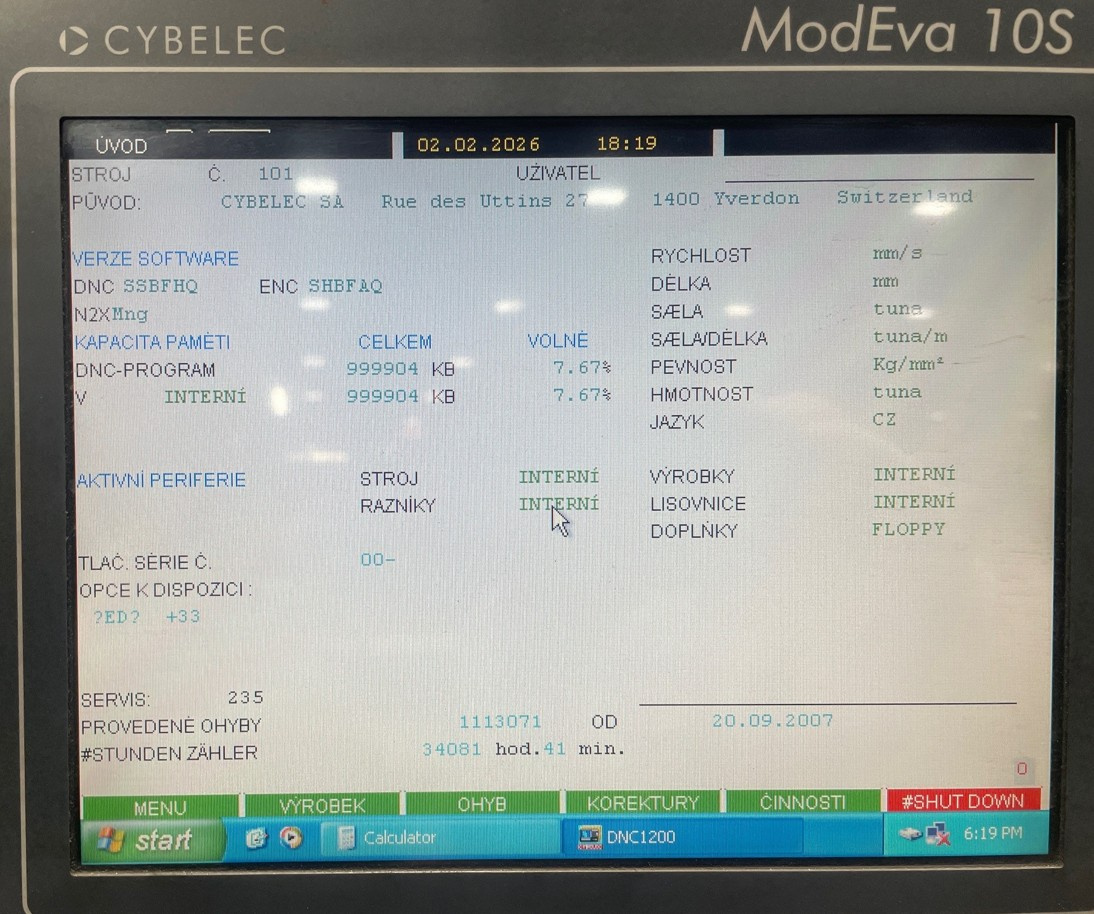 Ohraňovací lis Durma AD-S 30220 - 2