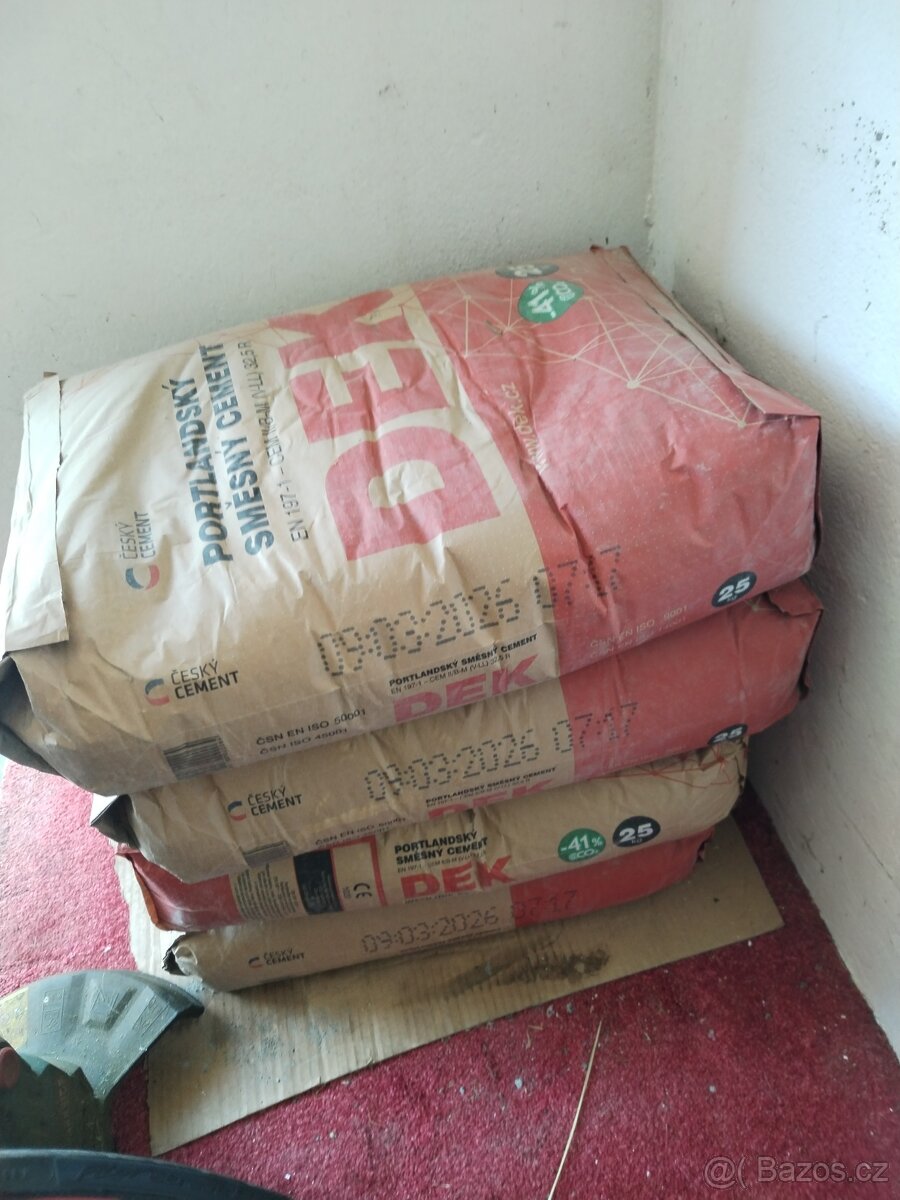 Portlanský cement - dek - 2