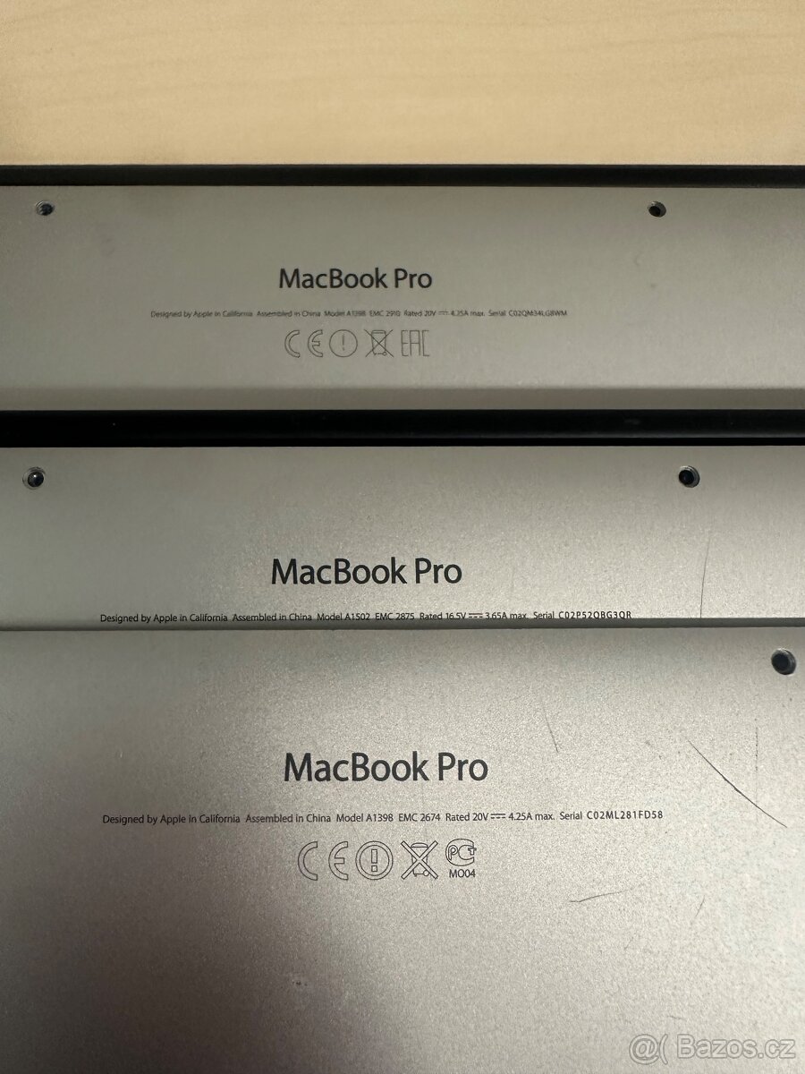 Macbook 15” 13” LCD ND - díly - 2