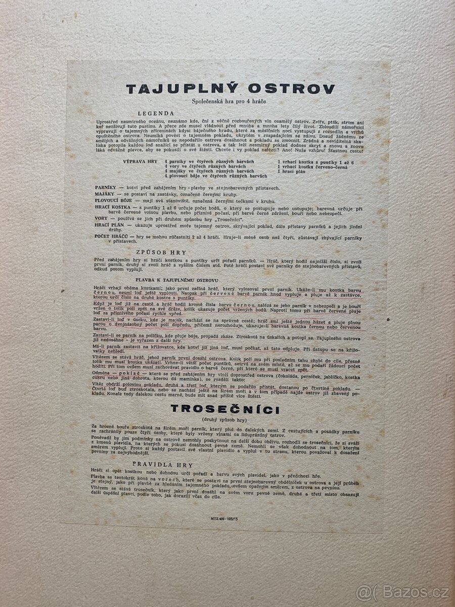 Tajuplný ostrov - stará hra - 2