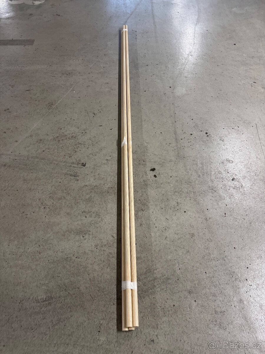 Dřevěná tyč 300cm borovice 4ks - 2