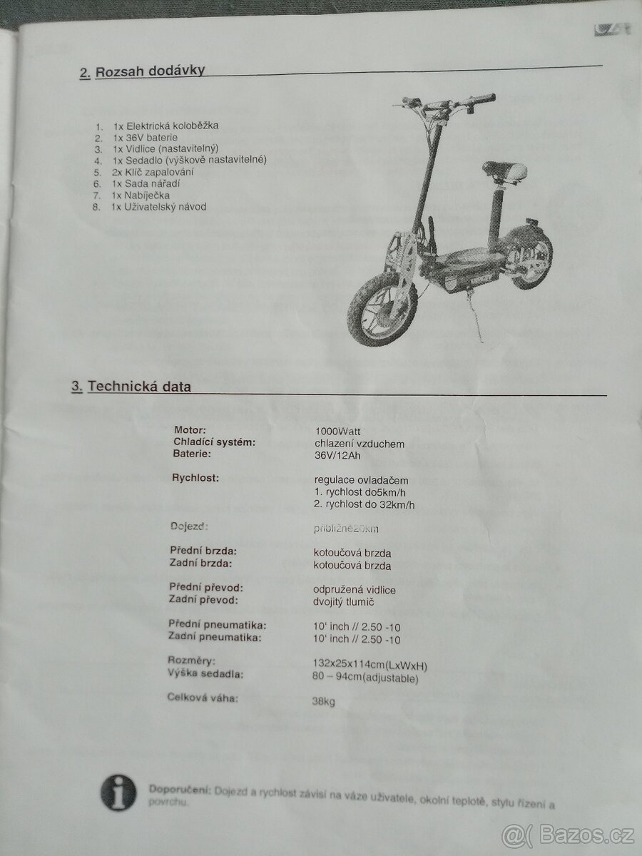 Elektrická koloběžka - 2