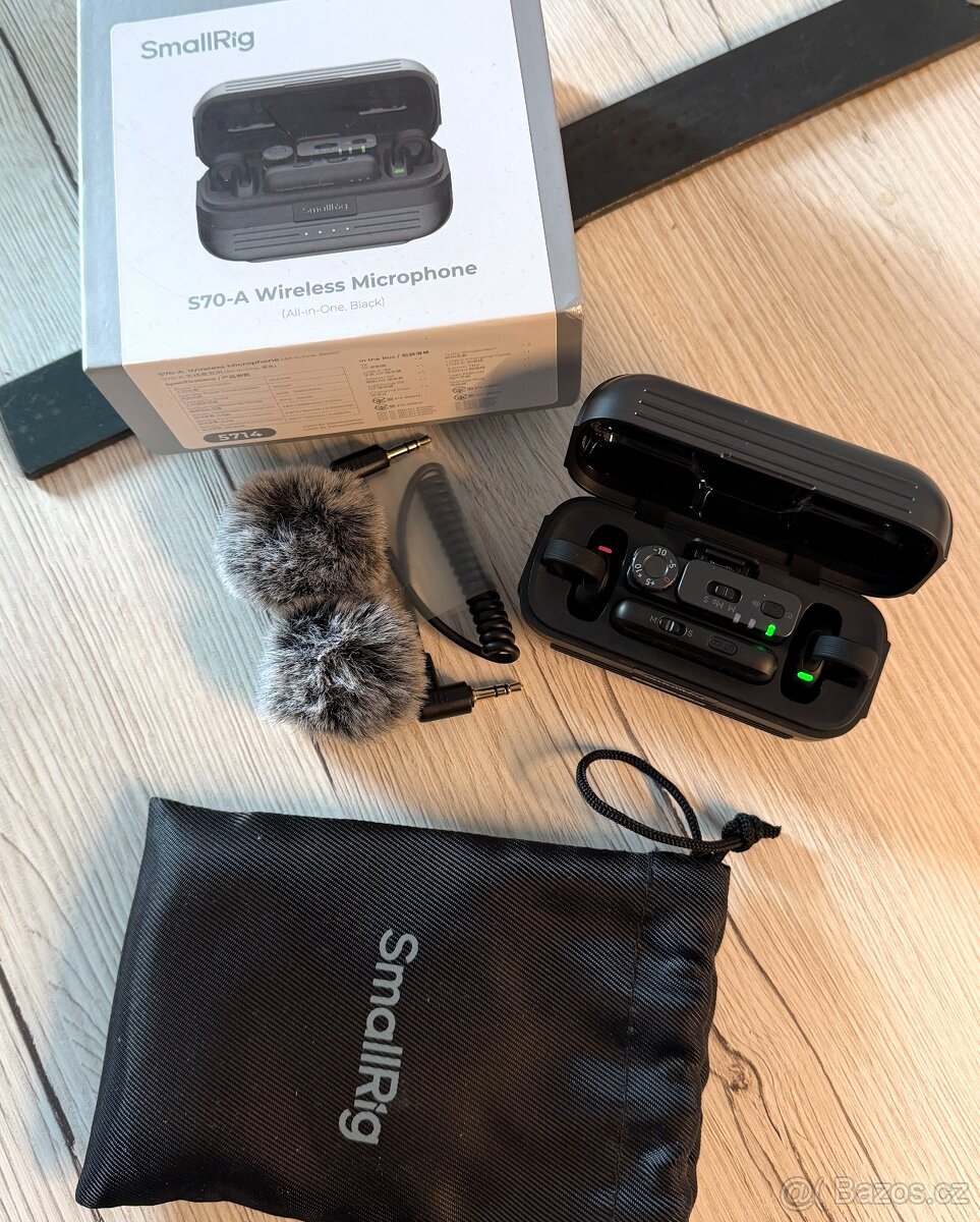 SmallRig S 70 mikrofony v záruce - 2