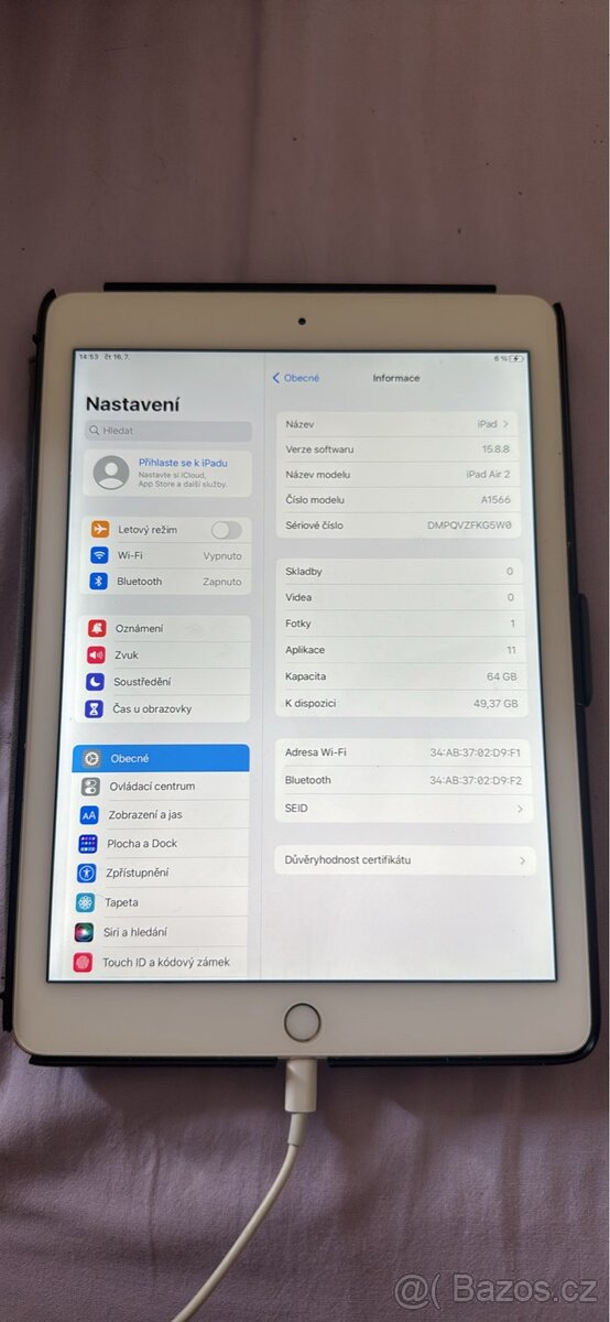 iPad Air 2 2014 - 2