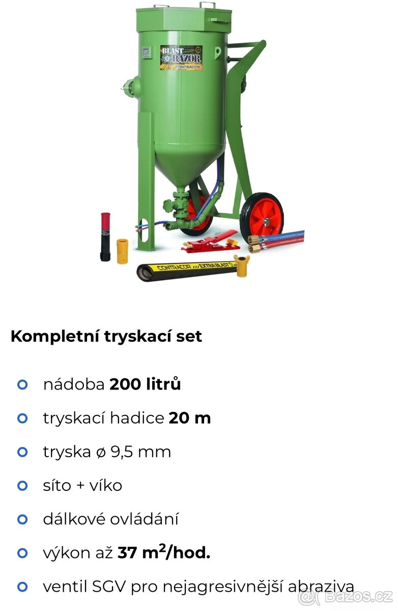 Tryskací zařízení - 2
