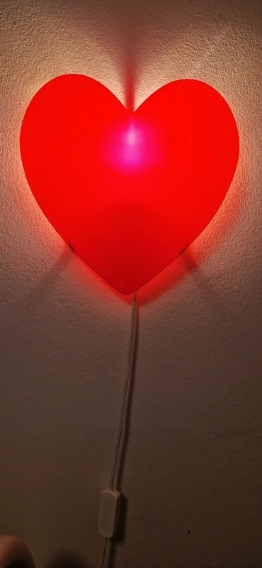 Lampička srdce IKEA - 2