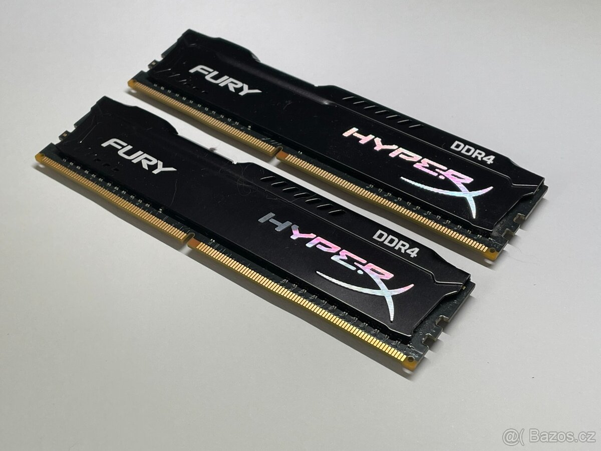 HyperX Fury DDR4 8 GB kit (2 × 4 GB) - 2